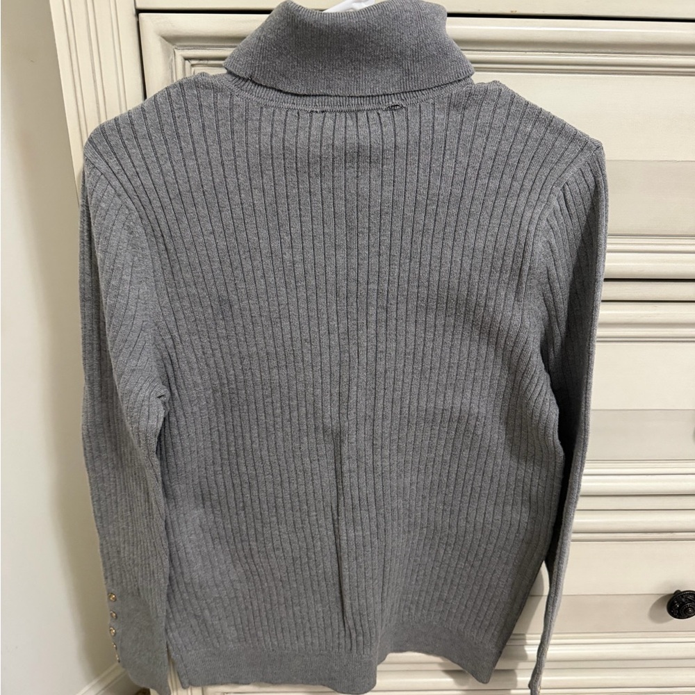 Talbots Ribbed Turtleneck Sweater - Picture 4 of 6
